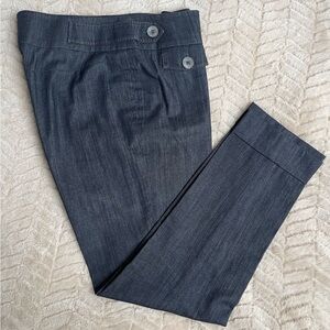 Karen Millen Gray-Blue Slim Pants
